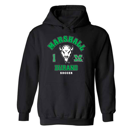 Marshall - NCAA Women's Soccer : Emma Durand - Fashion Shersey Hooded Sweatshirt-0