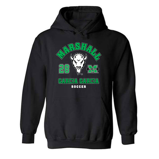 Marshall - NCAA Women's Soccer : marta garcia garcia - Fashion Shersey Hooded Sweatshirt-0