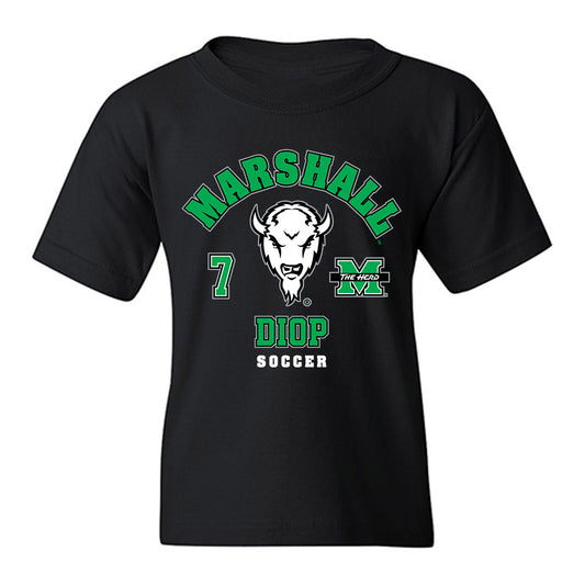 Marshall - NCAA Men's Soccer : Mouhamed Diop - Fashion Shersey Youth T-Shirt-0