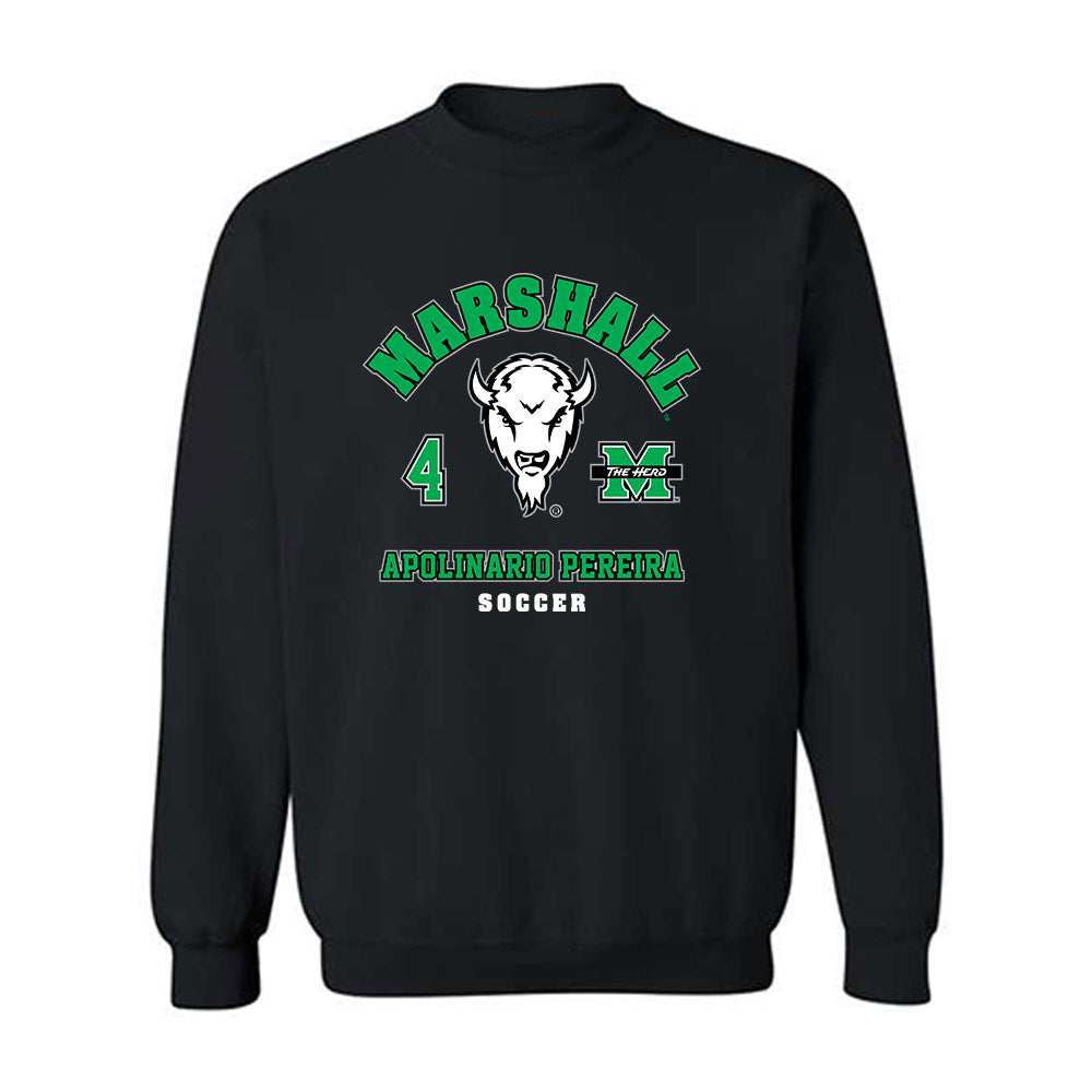 Marshall - NCAA Men's Soccer : Thiago Apolinario Pereira - Fashion Shersey Crewneck Sweatshirt-0