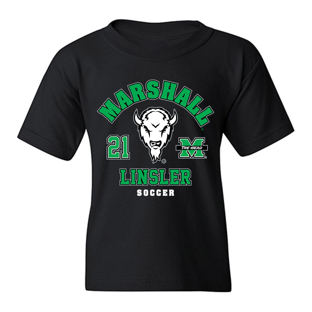 Marshall - NCAA Women's Soccer : Anna Linsler - Fashion Shersey Youth T-Shirt-0