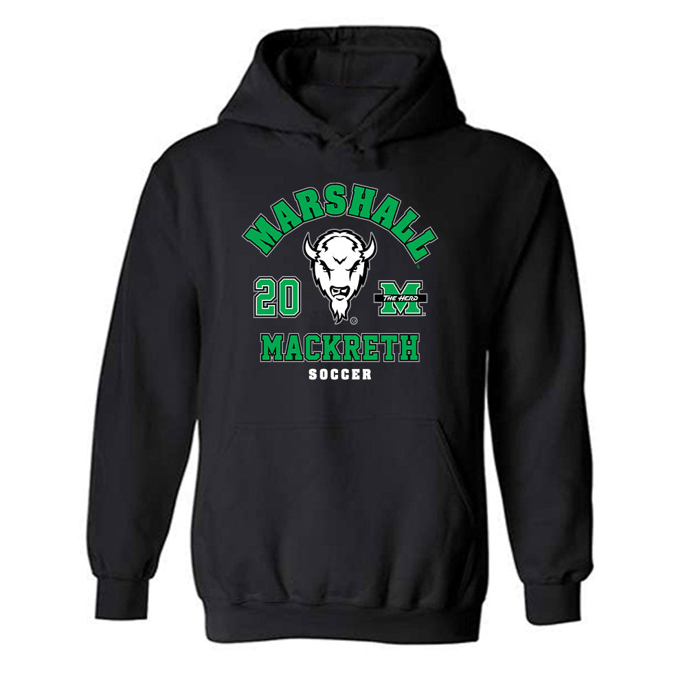 Marshall - NCAA Women's Soccer : Mackenzie Mackreth - Fashion Shersey Hooded Sweatshirt-0