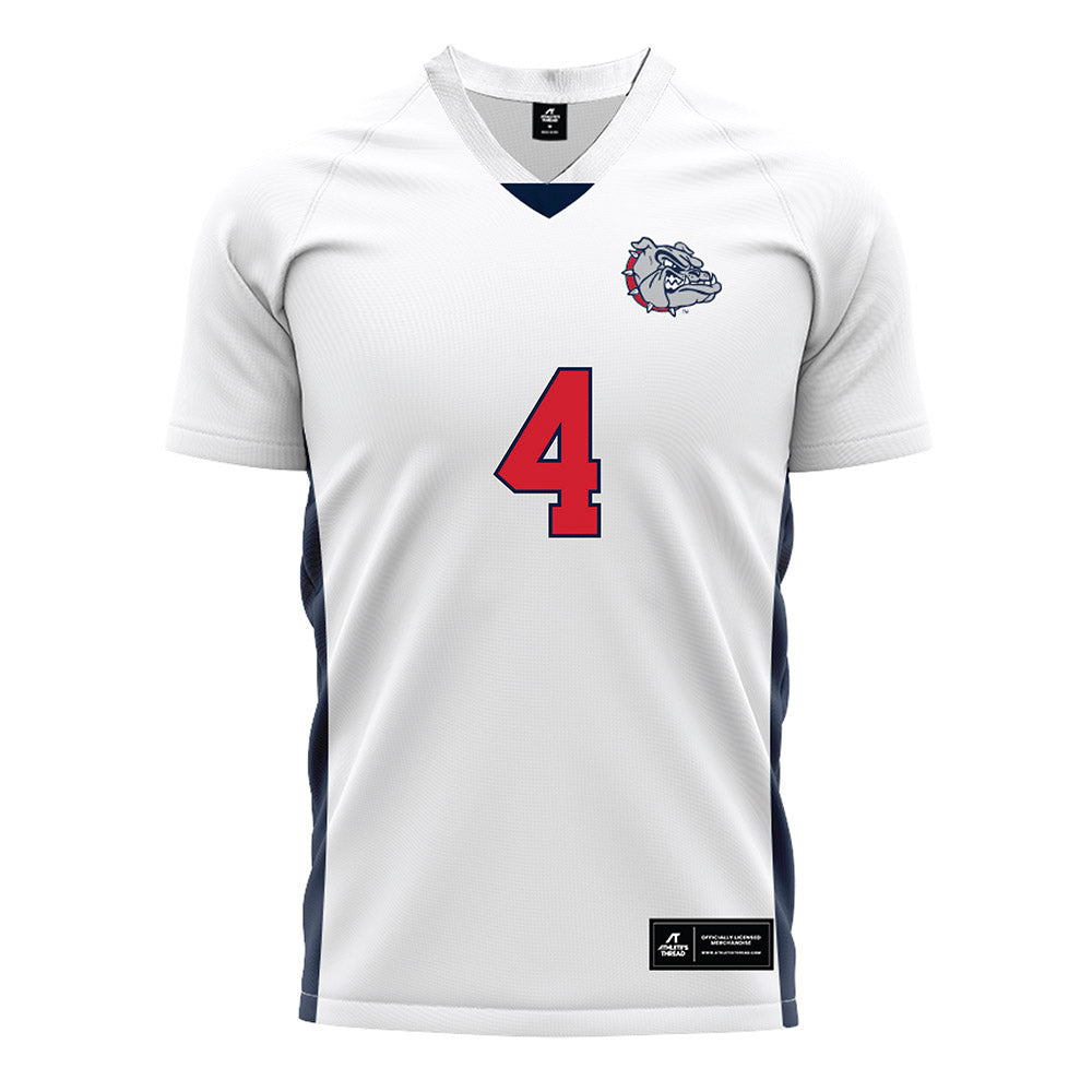 Gonzaga - NCAA Men's Soccer : Damoni McKenna-Greenawalt - White Soccer Jersey-0