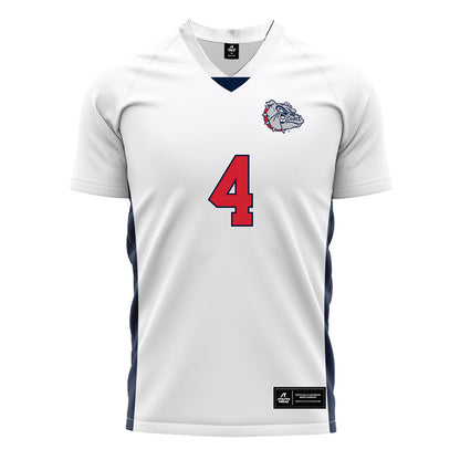 Gonzaga - NCAA Men's Soccer : Damoni McKenna-Greenawalt - White Soccer Jersey-0