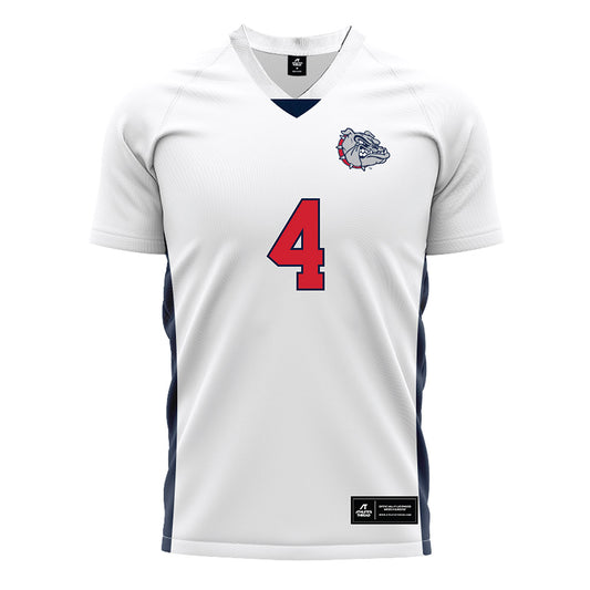 Gonzaga - NCAA Men's Soccer : Damoni McKenna-Greenawalt - White Soccer Jersey-0
