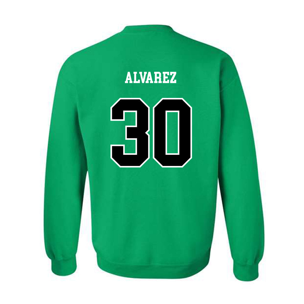 Marshall - NCAA Men's Soccer : Alvaro Alvarez - Generic Shersey Crewneck Sweatshirt-1