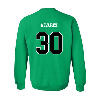 Marshall - NCAA Men's Soccer : Alvaro Alvarez - Generic Shersey Crewneck Sweatshirt-1