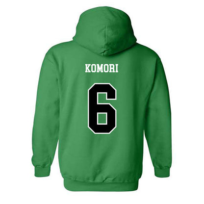 Marshall - NCAA Women's Soccer : Ami Komori - Generic Shersey Hooded Sweatshirt-1