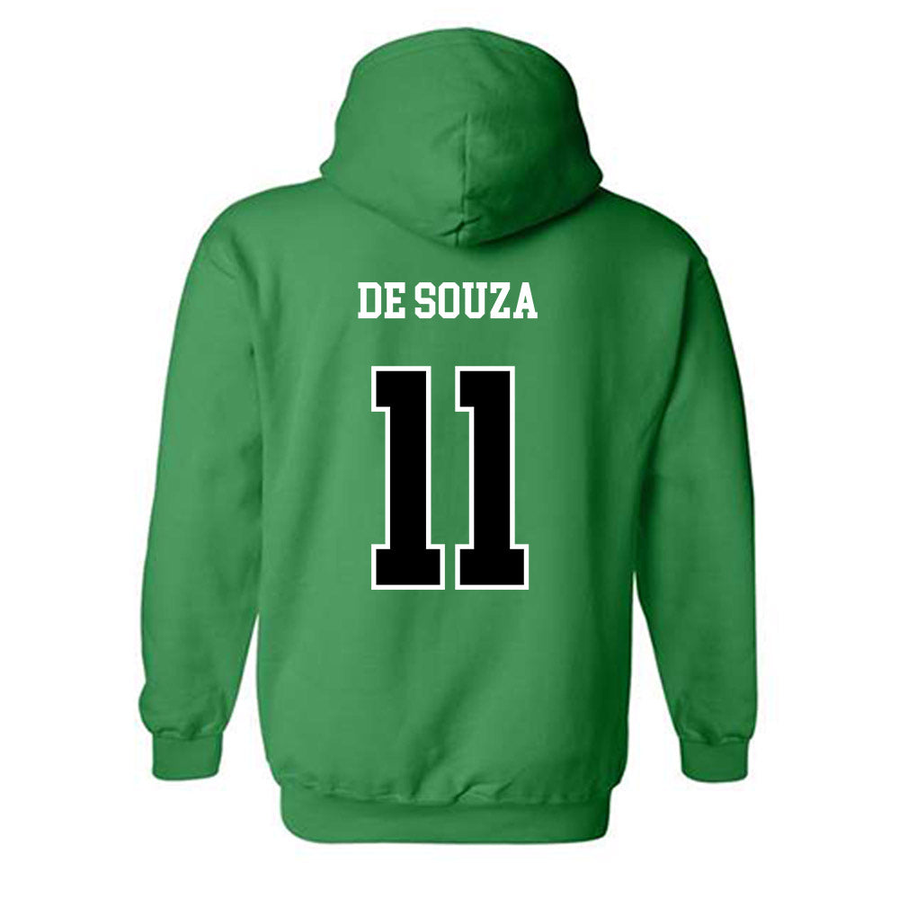 Marshall - NCAA Women's Soccer : Geovanna De Souza - Generic Shersey Hooded Sweatshirt-1