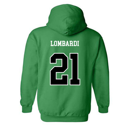 Marshall - NCAA Women's Soccer : Delfina Lombardi - Generic Shersey Hooded Sweatshirt-1
