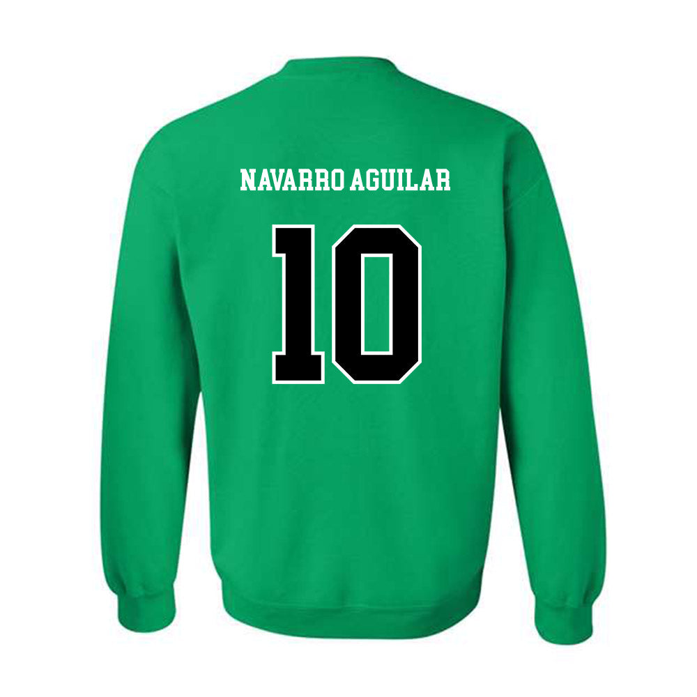 Marshall - NCAA Women's Soccer : Nicole Navarro Aguilar - Generic Shersey Crewneck Sweatshirt-1