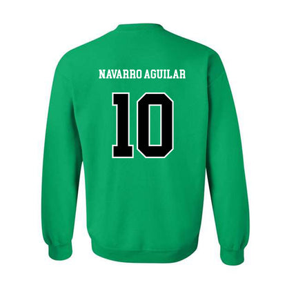 Marshall - NCAA Women's Soccer : Nicole Navarro Aguilar - Generic Shersey Crewneck Sweatshirt-1