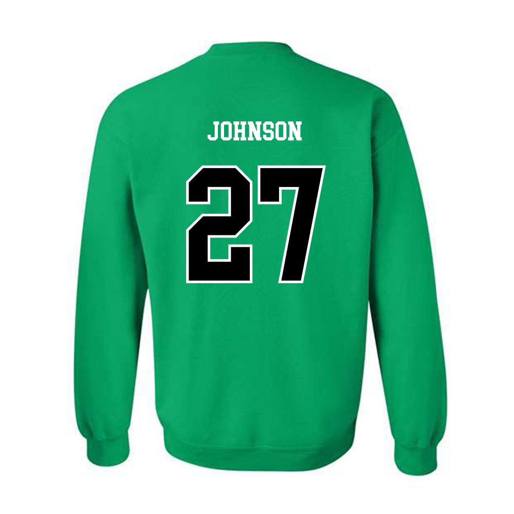 Marshall - NCAA Women's Soccer : Ruby Johnson - Generic Shersey Crewneck Sweatshirt-1
