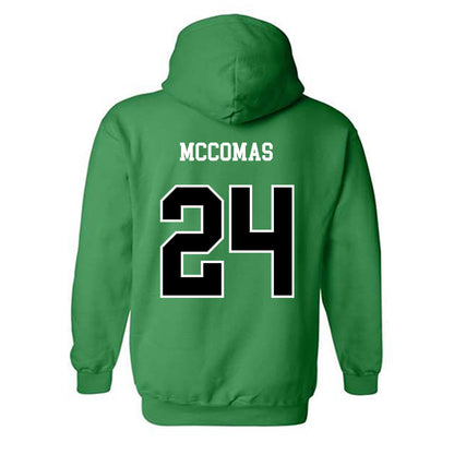 Marshall - NCAA Women's Soccer : Brooklyn McComas - Generic Shersey Hooded Sweatshirt-1