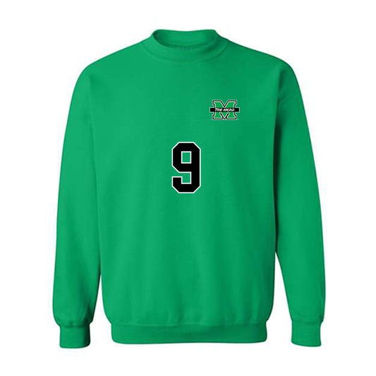 Marshall - NCAA Women's Soccer : Tiggi Gent - Generic Shersey Crewneck Sweatshirt-0