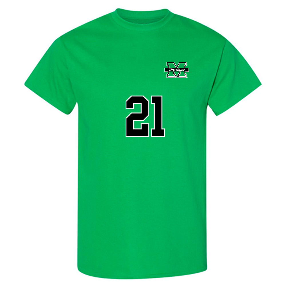 Marshall - NCAA Women's Soccer : Delfina Lombardi - Generic Shersey T-Shirt-0