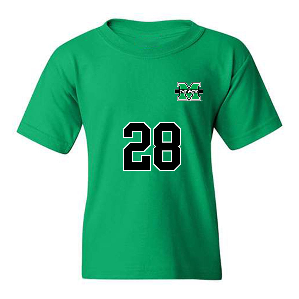 Marshall - NCAA Women's Soccer : marta garcia garcia - Generic Shersey Youth T-Shirt-0