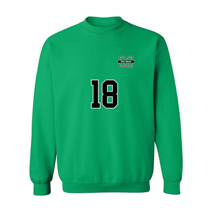 Marshall - NCAA Women's Soccer : Marcella Alves - Generic Shersey Crewneck Sweatshirt-0