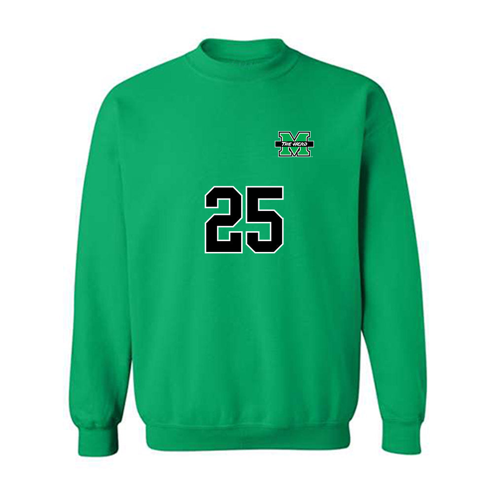 Marshall - NCAA Women's Soccer : Madison Townes - Generic Shersey Crewneck Sweatshirt-0