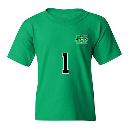 Marshall - NCAA Women's Soccer : Emma Durand - Generic Shersey Youth T-Shirt-0