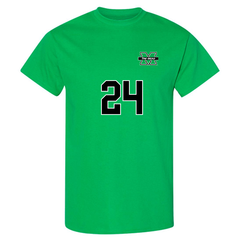 Marshall - NCAA Women's Soccer : Brooklyn McComas - Generic Shersey T-Shirt-0