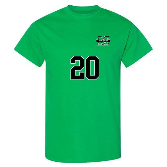 Marshall - NCAA Men's Soccer : Keaviano Francis - Generic Shersey T-Shirt-0