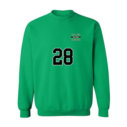 Marshall - NCAA Women's Soccer : marta garcia garcia - Generic Shersey Crewneck Sweatshirt-0