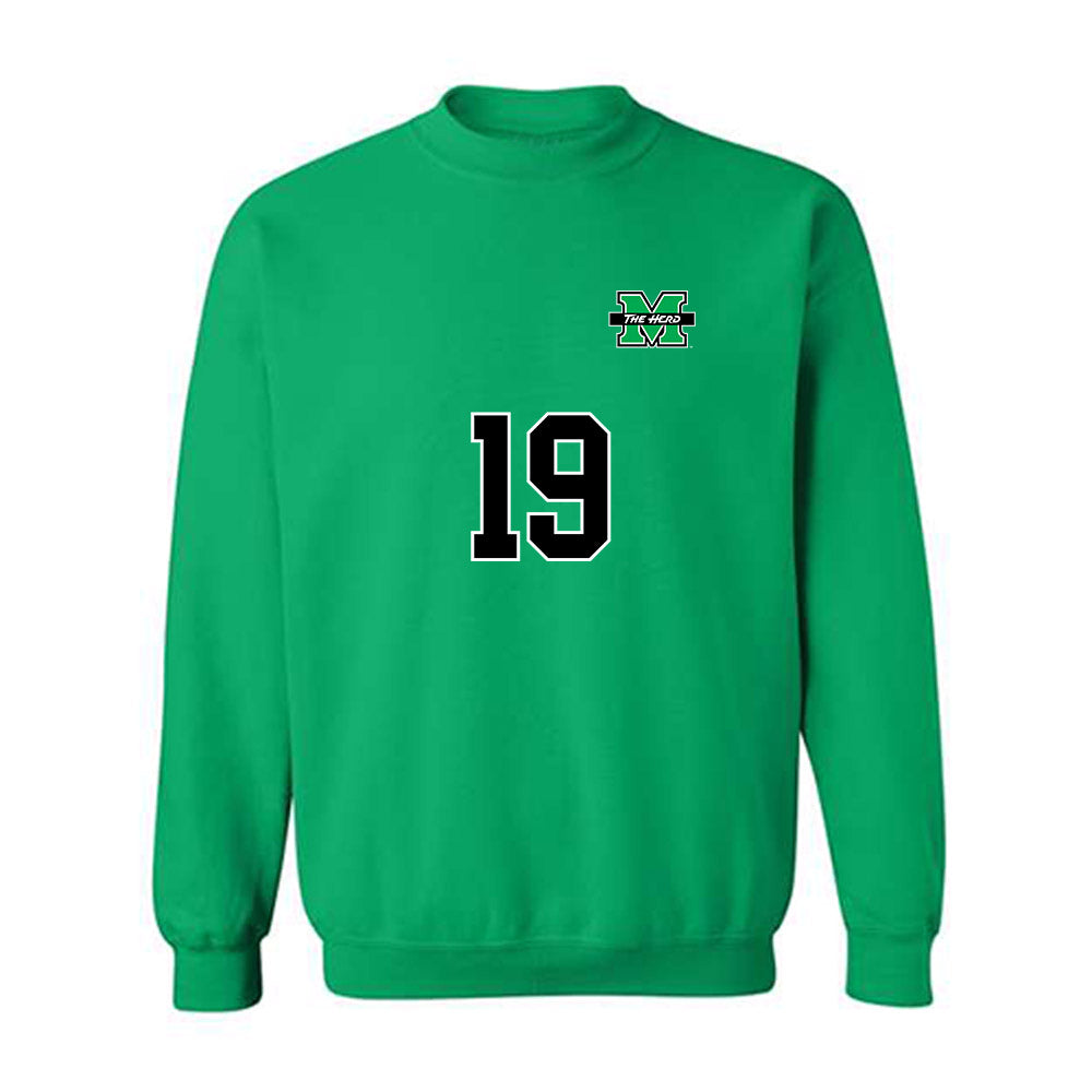 Marshall - NCAA Women's Soccer : Lea Misch - Generic Shersey Crewneck Sweatshirt-0