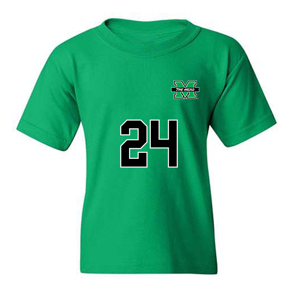 Marshall - NCAA Women's Soccer : Brooklyn McComas - Generic Shersey Youth T-Shirt-0