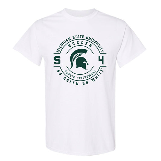 Michigan State - NCAA Women's Soccer : Sophia Piotrowski - Classic Fashion Shersey T-Shirt-0