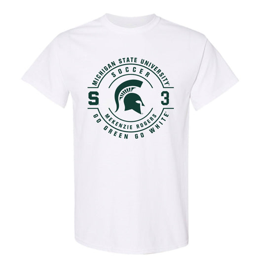Michigan State - NCAA Women's Soccer : Mekenzie Rogers - Classic Fashion Shersey T-Shirt-0