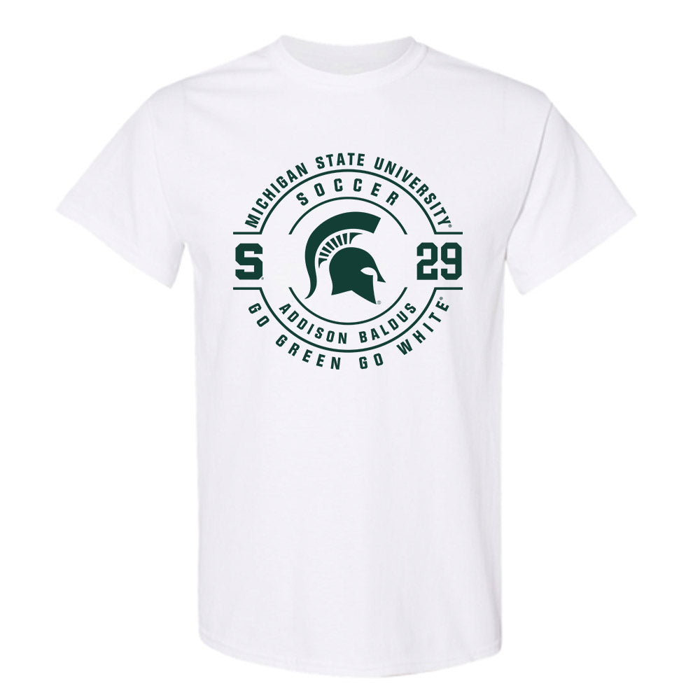 Michigan State - NCAA Women's Soccer : Addison Baldus - Classic Fashion Shersey T-Shirt-0