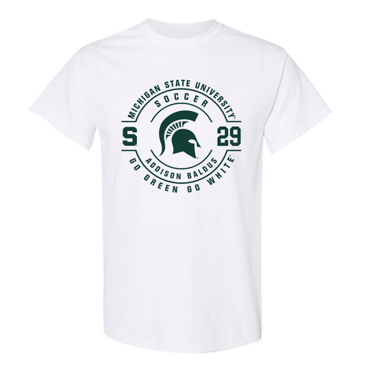 Michigan State - NCAA Women's Soccer : Addison Baldus - Classic Fashion Shersey T-Shirt-0