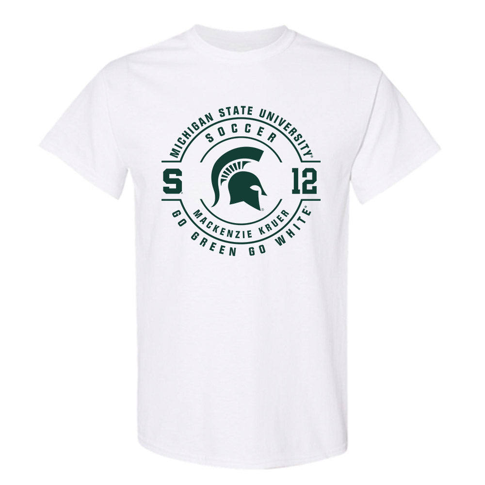 Michigan State - NCAA Women's Soccer : Mackenzie Kruer - Classic Fashion Shersey T-Shirt-0