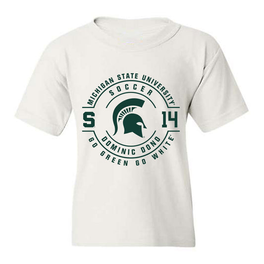 Michigan State - NCAA Men's Soccer : Dominic Dono - Classic Fashion Shersey Youth T-Shirt-0