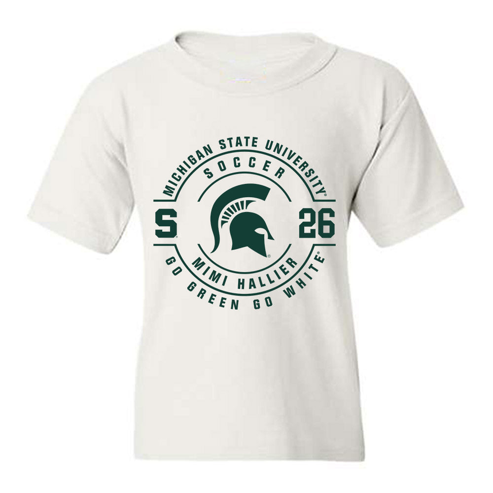 Michigan State - NCAA Women's Soccer : Mimi Hallier - Classic Fashion Shersey Youth T-Shirt-0
