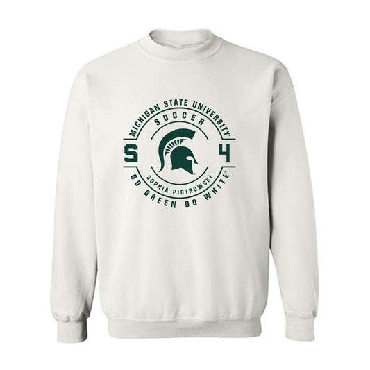Michigan State - NCAA Women's Soccer : Sophia Piotrowski - Classic Fashion Shersey Crewneck Sweatshirt-0