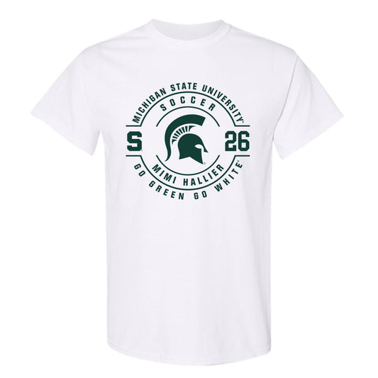 Michigan State - NCAA Women's Soccer : Mimi Hallier - Classic Fashion Shersey T-Shirt-0