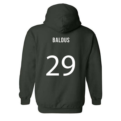Michigan State - NCAA Women's Soccer : Addison Baldus - Replica Shersey Hooded Sweatshirt-1