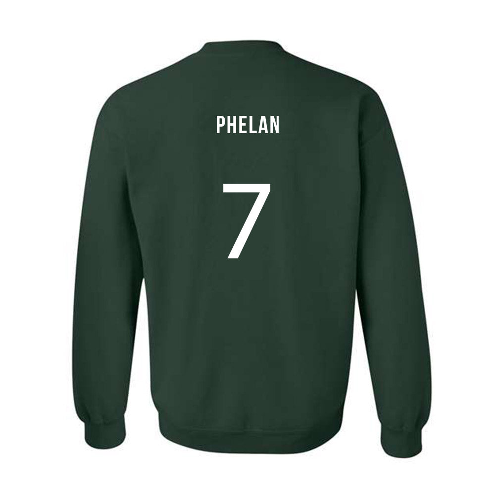 Michigan State - NCAA Men's Soccer : Aidan Phelan - Replica Shersey Crewneck Sweatshirt-1