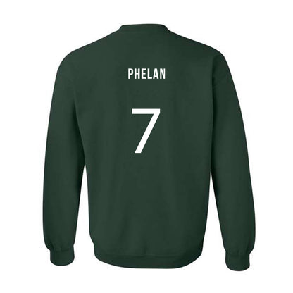 Michigan State - NCAA Men's Soccer : Aidan Phelan - Replica Shersey Crewneck Sweatshirt-1