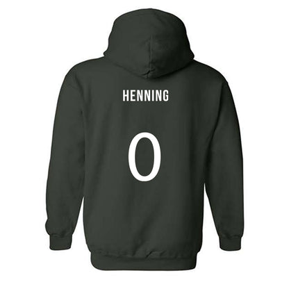 Michigan State - NCAA Women's Soccer : Noelle Henning - Replica Shersey Hooded Sweatshirt-1