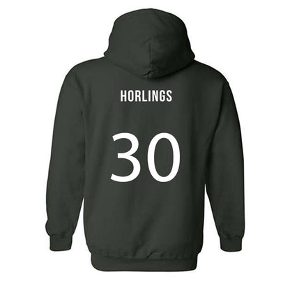 Michigan State - NCAA Men's Soccer : Ezra Horlings - Replica Shersey Hooded Sweatshirt-1