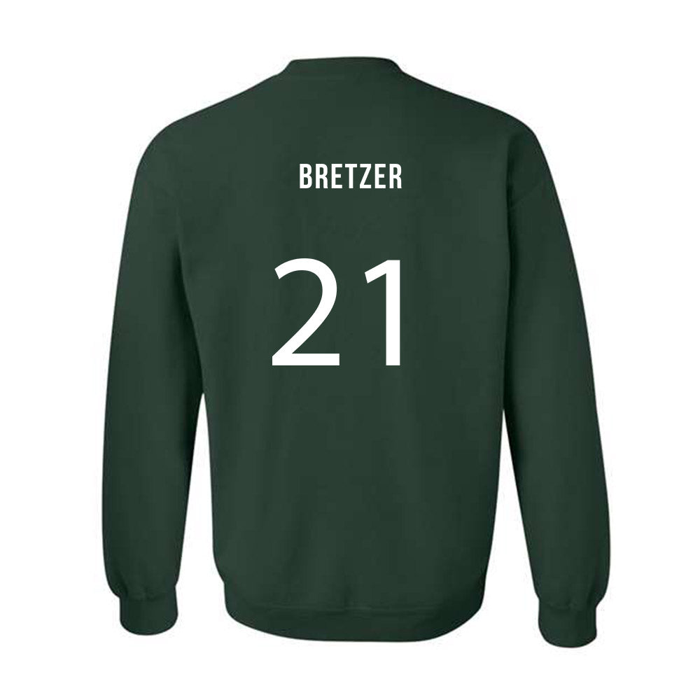 Michigan State - NCAA Women's Soccer : Eden Bretzer - Replica Shersey Crewneck Sweatshirt-1