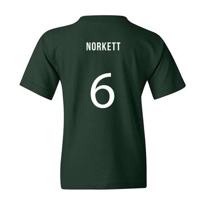 Michigan State - NCAA Men's Soccer : Charlie Norkett - Replica Shersey Youth T-Shirt-1