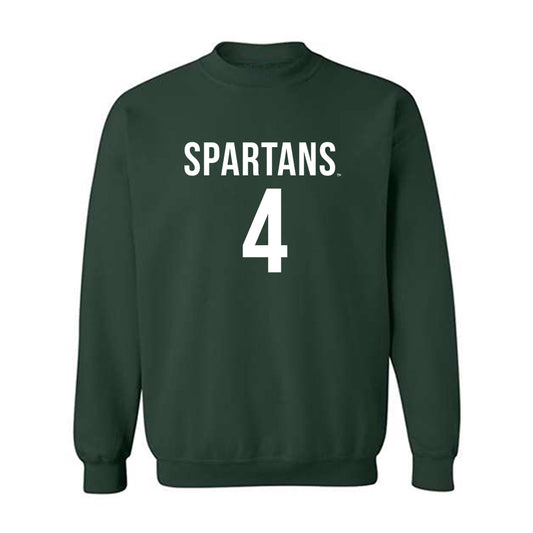 Michigan State - NCAA Men's Soccer : Conner O'Keefe - Replica Shersey Crewneck Sweatshirt-0