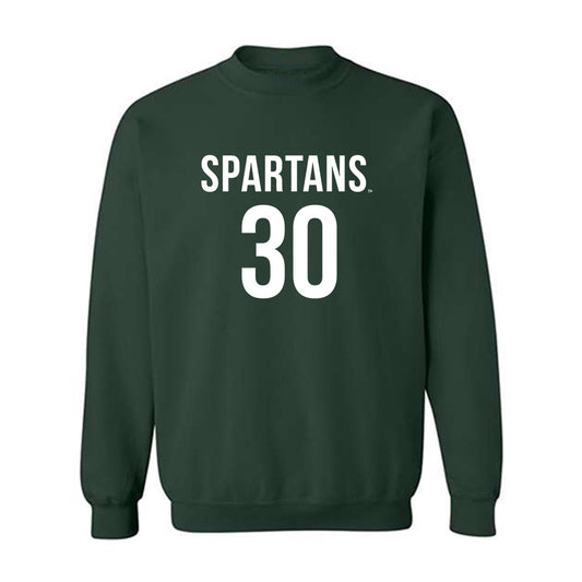 Michigan State - NCAA Men's Soccer : Ezra Horlings - Replica Shersey Crewneck Sweatshirt-0