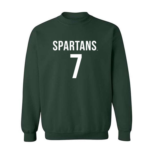 Michigan State - NCAA Men's Soccer : Aidan Phelan - Replica Shersey Crewneck Sweatshirt-0