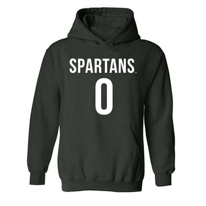 Michigan State - NCAA Women's Soccer : Noelle Henning - Replica Shersey Hooded Sweatshirt-0