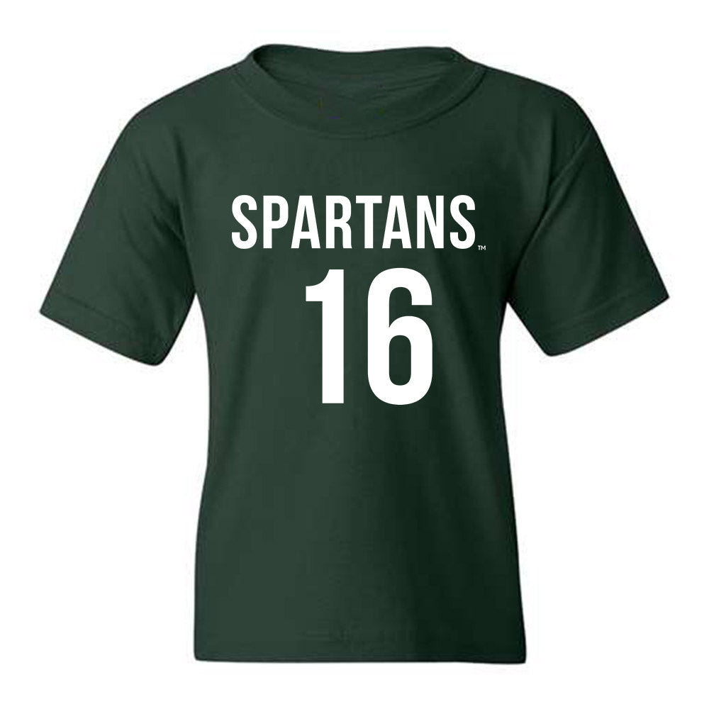 Michigan State - NCAA Men's Soccer : Colin Arce - Replica Shersey Youth T-Shirt